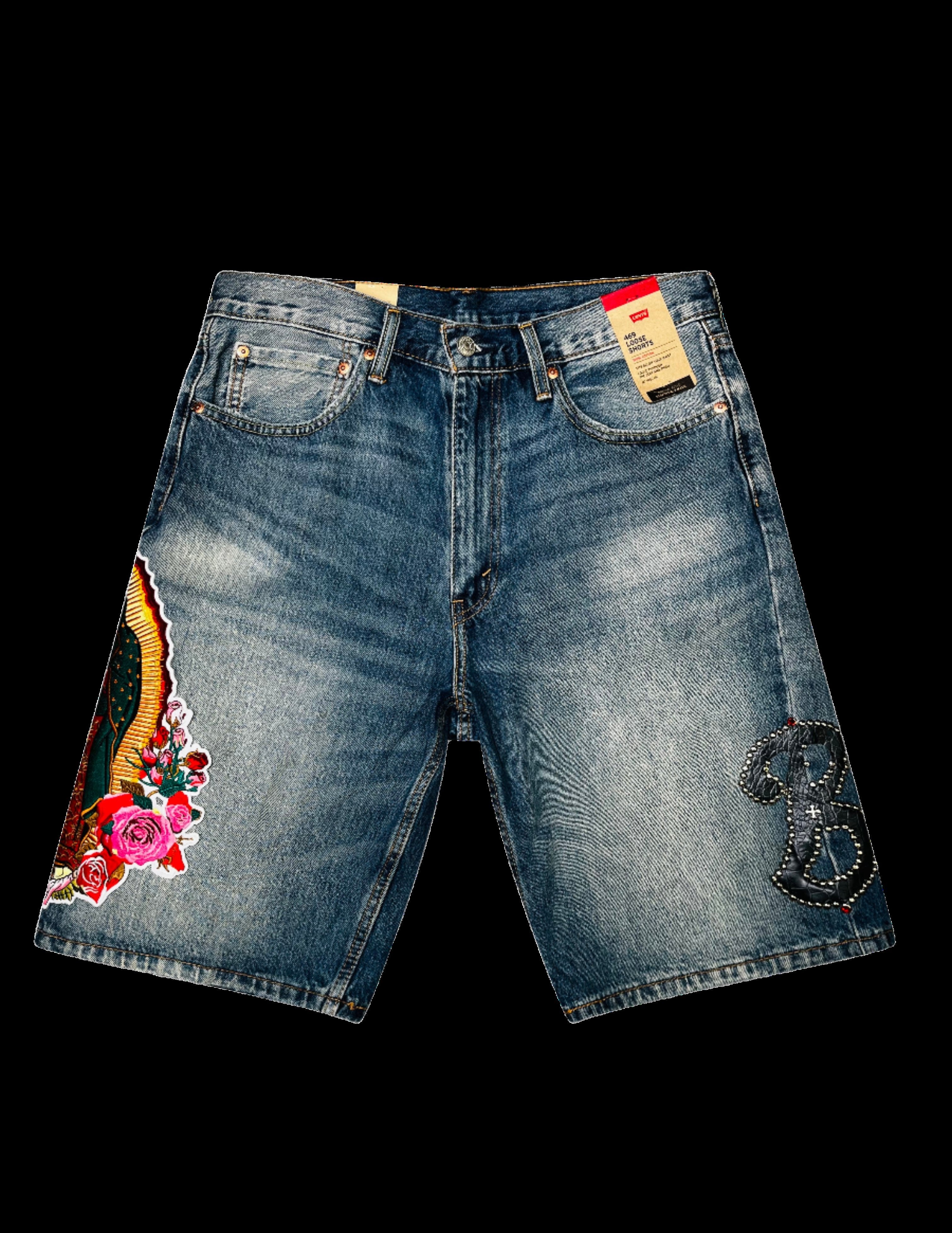 GDT St Judas Levis Denim Shorts