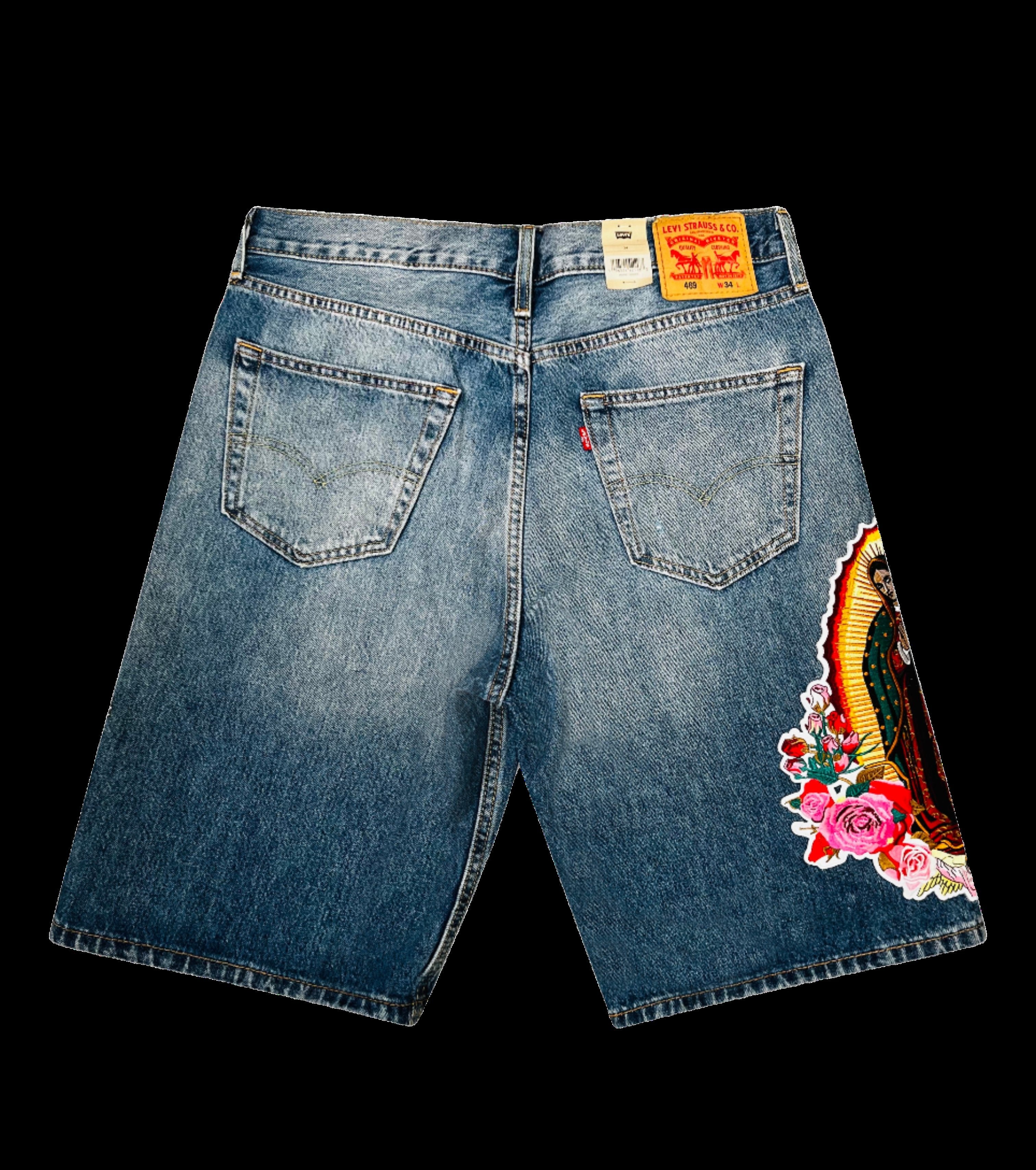 GDT St Judas Levis Denim Shorts